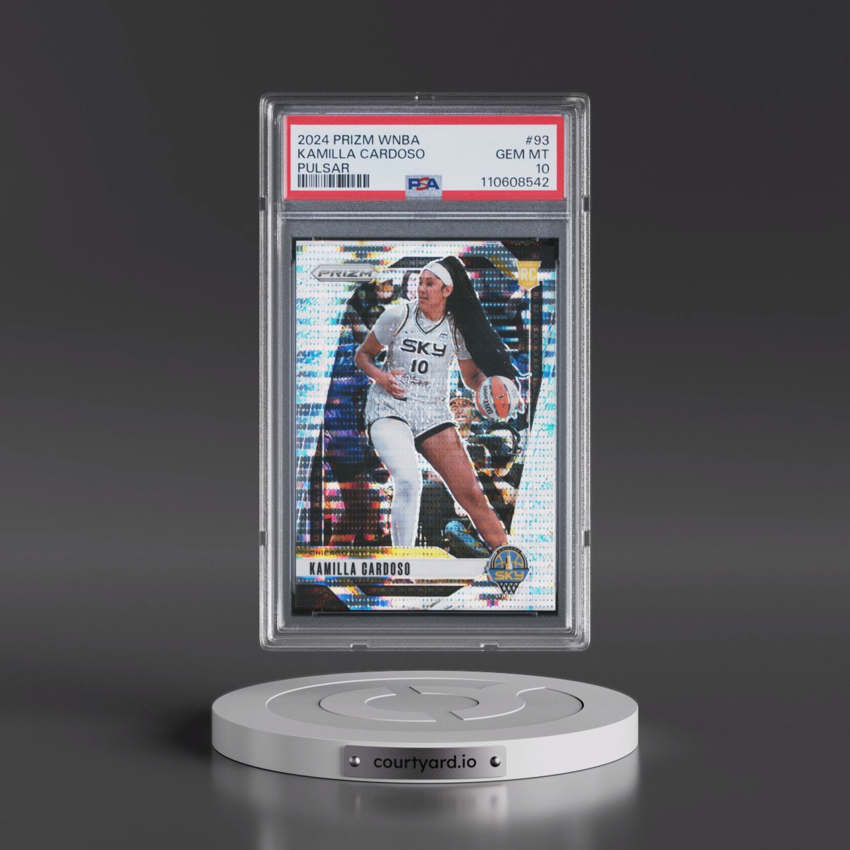 2024 Kamilla Cardoso - Basketball Panini Prizm WNBA PSA 10 GEM MINT